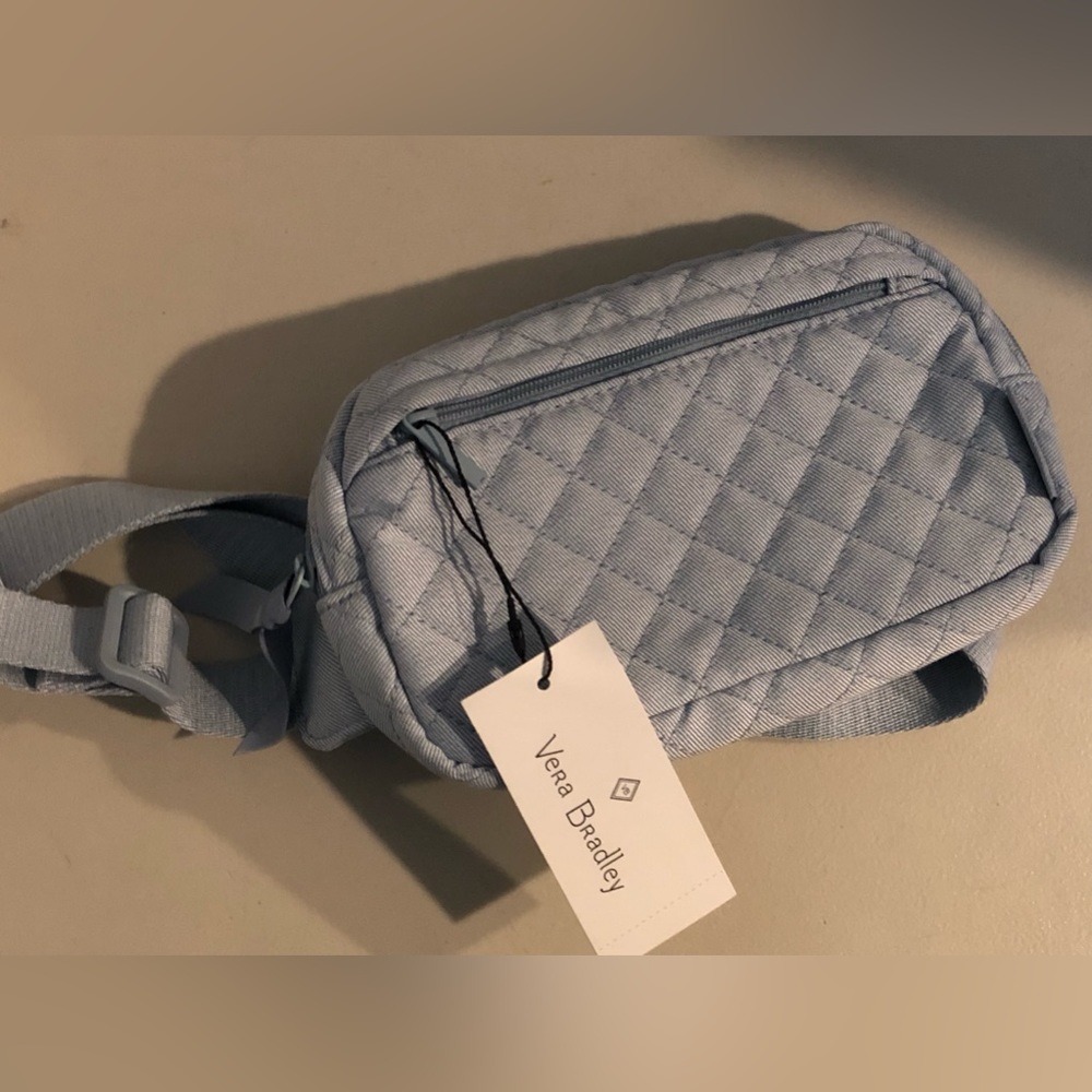 Vera Bradley Light Denim Belt Bag NWT